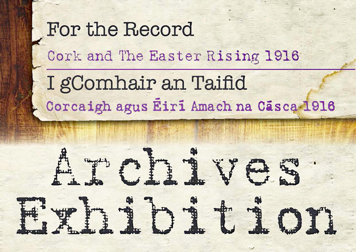 For The Record: Exhibition Logo