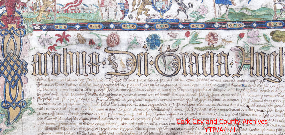 King James 1st Youghal Charter 1609