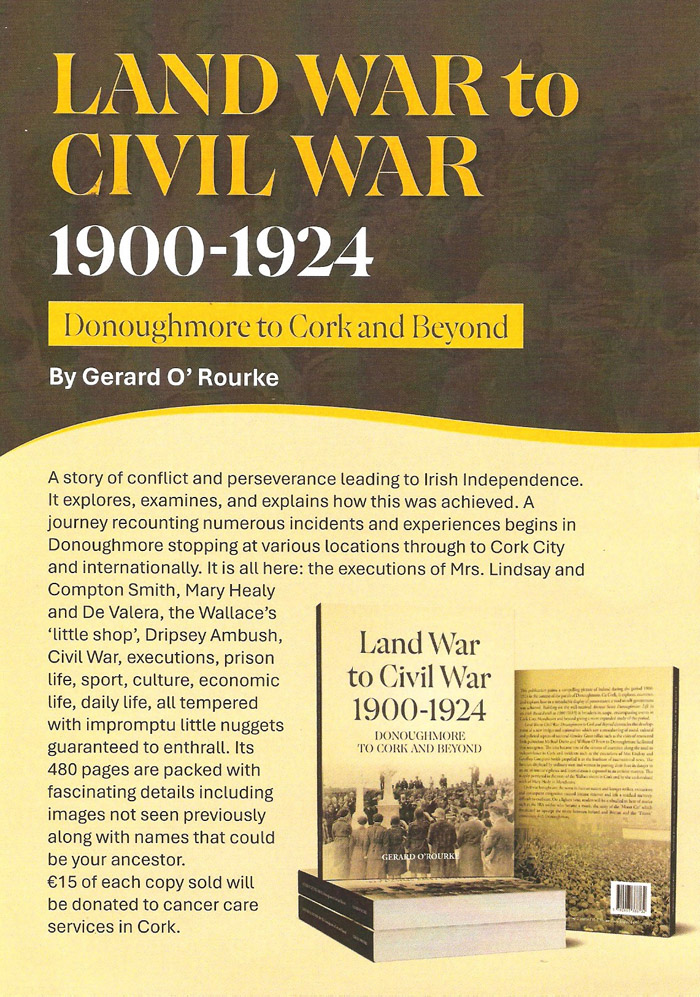 Gerard O'Rourke book flyer 2024