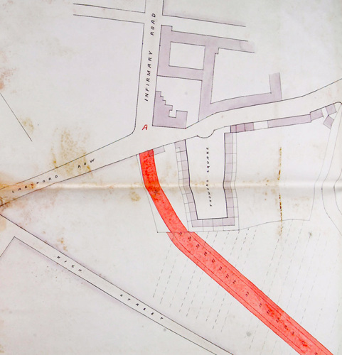 Planning Southern Rd Cork Wide Streets Commissioners, 1800s