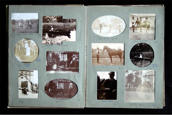 Pages from photograph album of Constance Croker of Byblox house, Doneraile, County Cork (c.1900) Pages from photograph album of Constance Croker of Byblox house, Doneraile, County Cork (c.1900)
