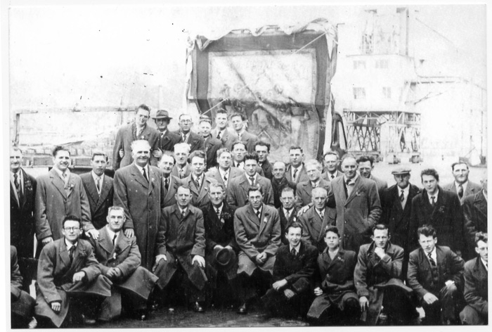 Stonemasons Union parade 1950s Stonemasons Union parade 1950s